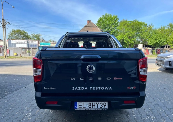 SsangYong Musso cena 231900 przebieg: 504, rok produkcji 2023 z Nowogród Bobrzański małe 631